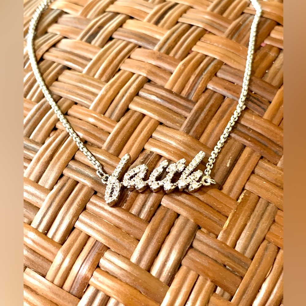 Silver & Faith Bolo Bracelet New